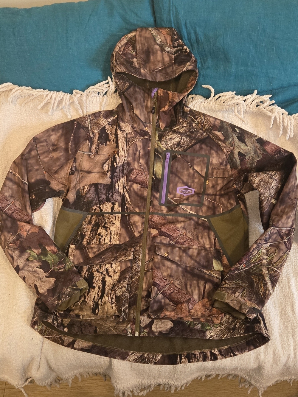 Yukon Gear Women’s Camo Hunting Jacket Mossy Oak Break-Up Country Size S